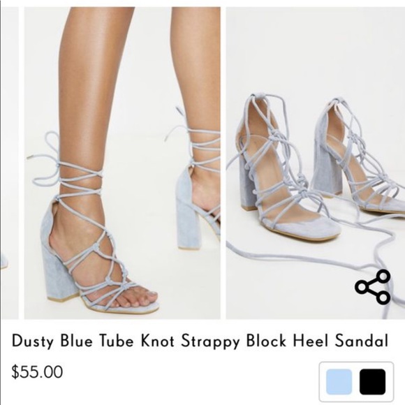 Pretty little thing strapped heels - Picture 2 of 2